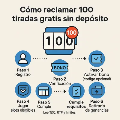 100 giros gratis sin depósito