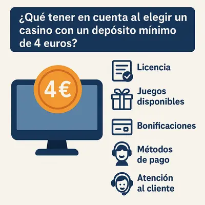 casino deposito minimo 4 euro