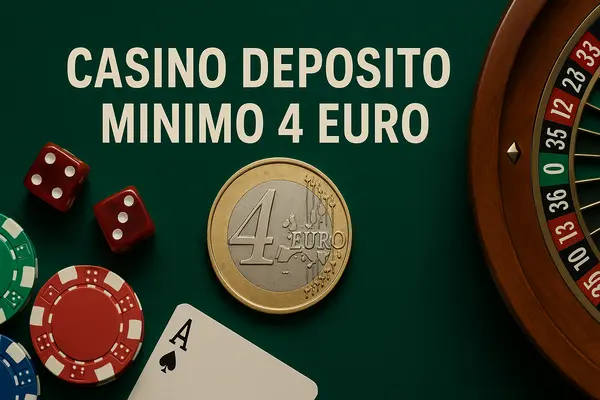 casino deposito minimo 4 euro